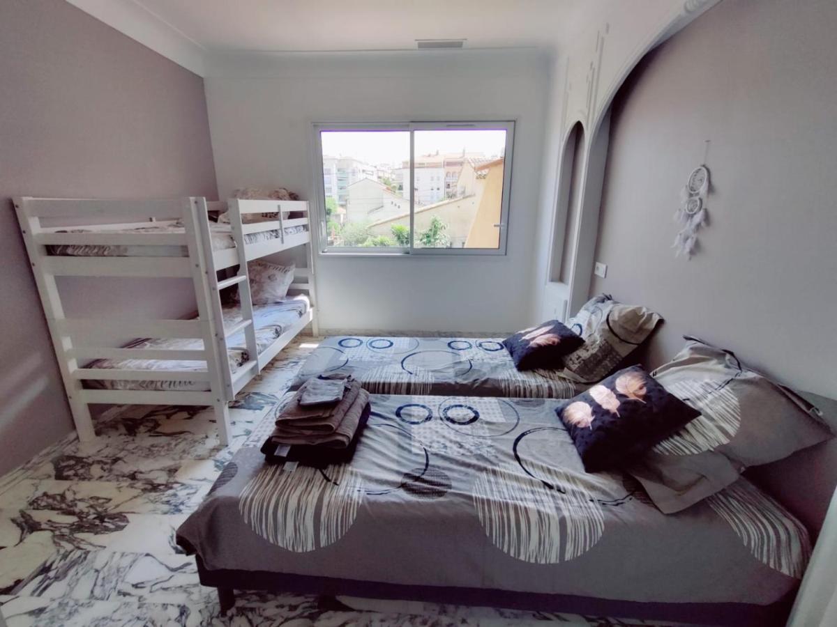 La Villa Castel - Haut De Villa - Parkings- 3 Chambres - 8 Couchages - Jardin - Barbecue Καν-συρ-Μερ Εξωτερικό φωτογραφία